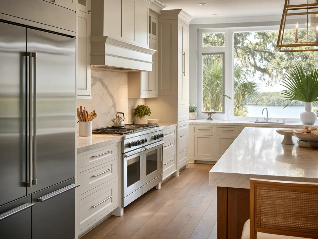Luxury built-in kitchen in a Wesley Chapel, Florida home